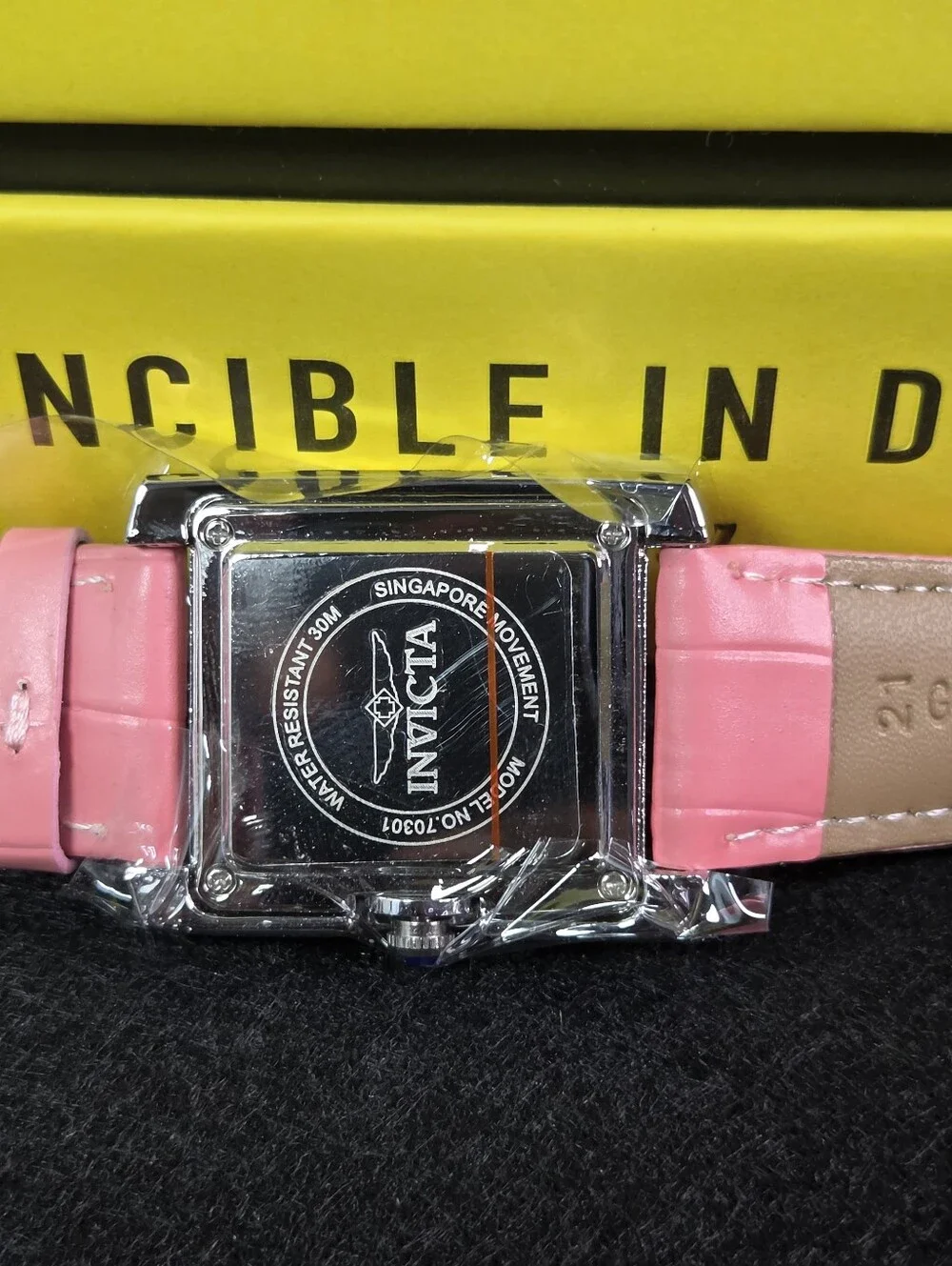 Invicta Celestial Women’s Watch – 30mm – Pink Leather – Model 70301